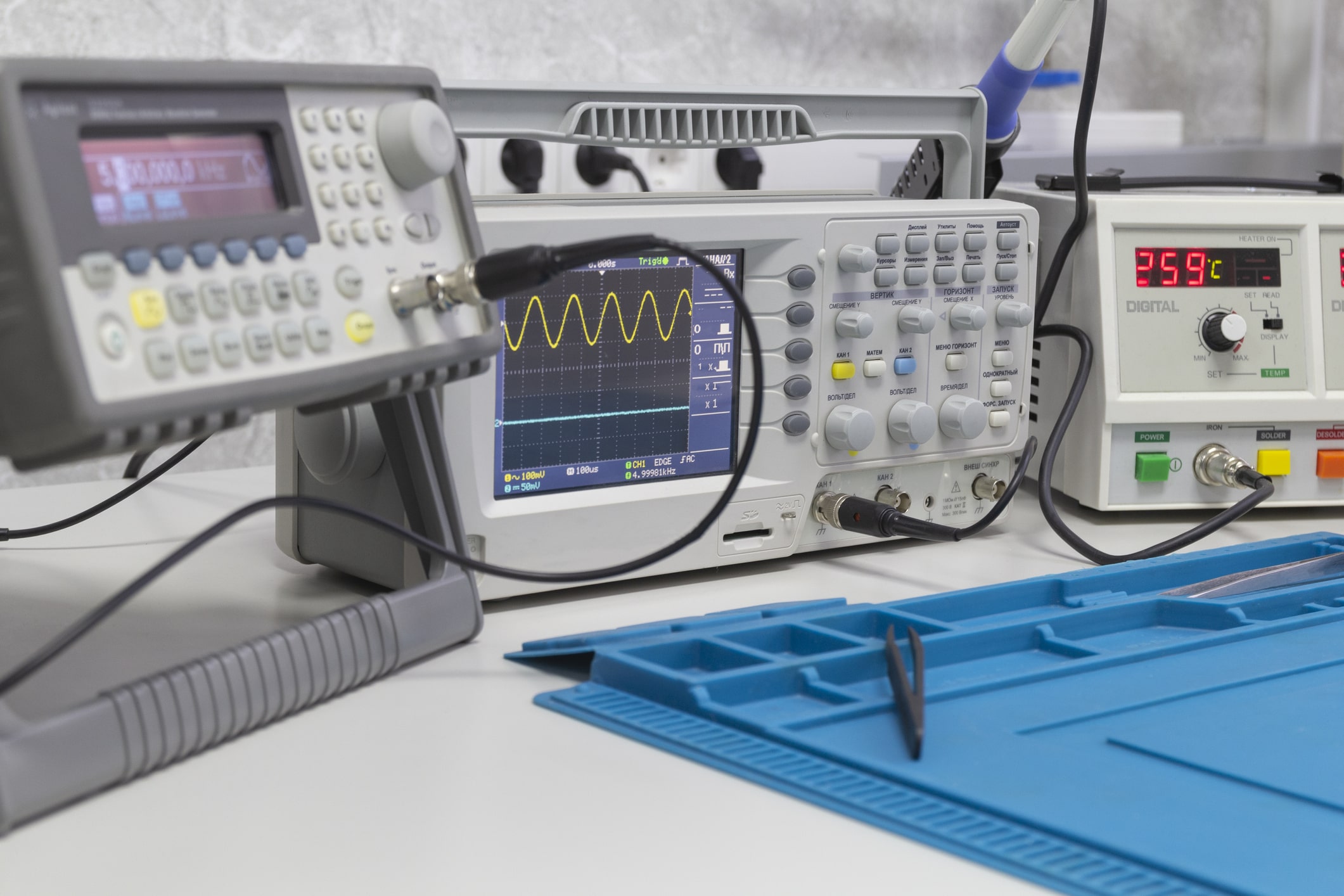 electronic calibration systems running
