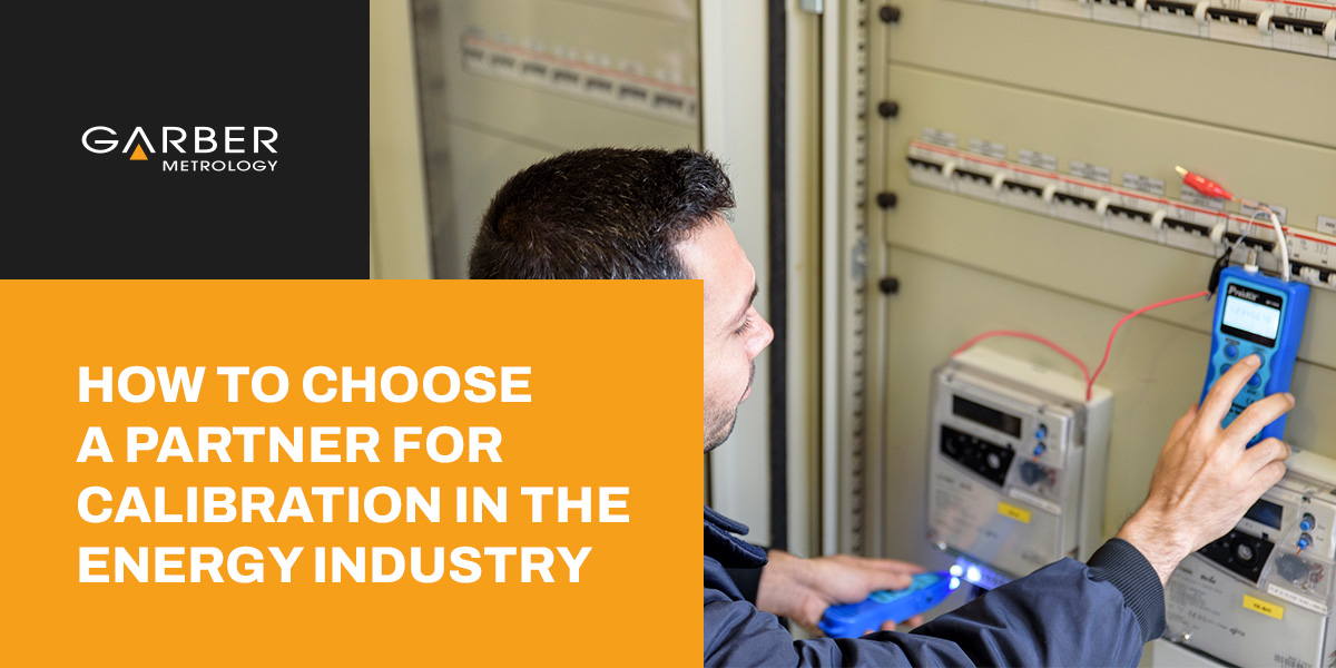 how to choose a partner for calibration in the energy industry